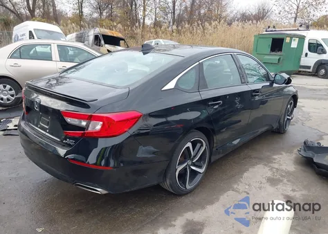 2018 Honda Accord Sport 2.0T from USA, damaged, VIN 1HGCV2F37JA012879
